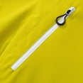 thumbnail image 6 of Mens Lightweight Waterproof Jacket Windproof Rain Hooded Hiking Jackets Color: Yellow Size: XXXL, 6 of 7