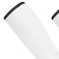 thumbnail image 4 of ZACPNCV Kids Knee High Soccer Socks Thick Towel Bottom Training Socks Non Slip Grips Cushioned Sole Football Long Socks for Boys Girls 5-17Y B-White, 4 of 5
