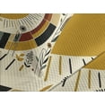 thumbnail image 4 of Ambesonne Mid Century Modern Quilted Bedspread Set 3 Pcs, Boho Sun Moth, Queen Size, Pale Coffee Eggshell, 4 of 4