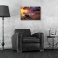 thumbnail image 4 of Epic Art 'Island Sunset' by Jonathan Ross, Acrylic Glass Wall Art, 24"x16", 4 of 8