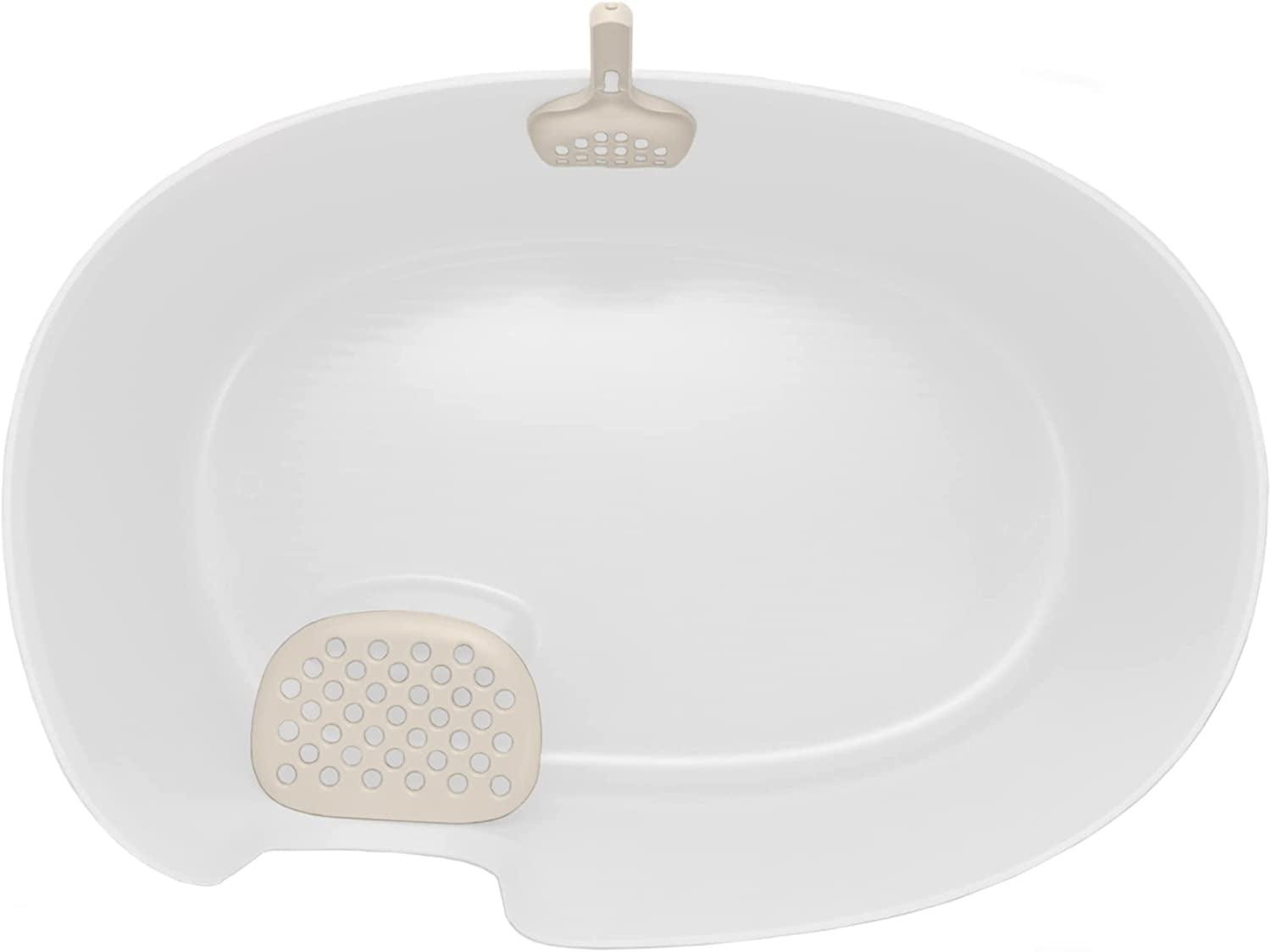 Richell  Richell PAW TRAX High Wall Cat Litter Box XL in White