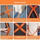 thumbnail image 4 of Correa de transporte de muebles, correas de elevación para 2 personas, correas de mudanza de 2,37 mx 4,5 cm, correas de transporte ergonómicas para mudanzas, correas de elevación de muebles, para mue, 4 of 5