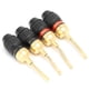 thumbnail image 4 of Enchufe De Banana Chapado En Oro, Conector De Enchufe De Banana Duradero Para Interiores Ccdes Banana Speaker Plugs, 4 of 8