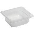 thumbnail image 5 of Cambro 1/6 Size Translucent Polypropylene Food Pan - 2 1/2" D, 5 of 5