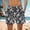 Style3-Black mens shorts, variant on Mceream Mens Shorts Cargo Elastic Waist Stretch Summer Casual Shorts with Multi Pocket Drawstring Classic Workwear for Daily Athletic Hiking Beach Shorts Army Green L