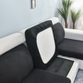 thumbnail image 3 of Funda de cojín para asiento de sofá, Protector de muebles para mascotas, lavable y extraíble, 3 of 5