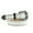 White, variant on Women's Casual Belt All Seasons Metal Old Fashioned Adjustable Belts Biker Faux Leather Autumn Harem Black X-Small-Large