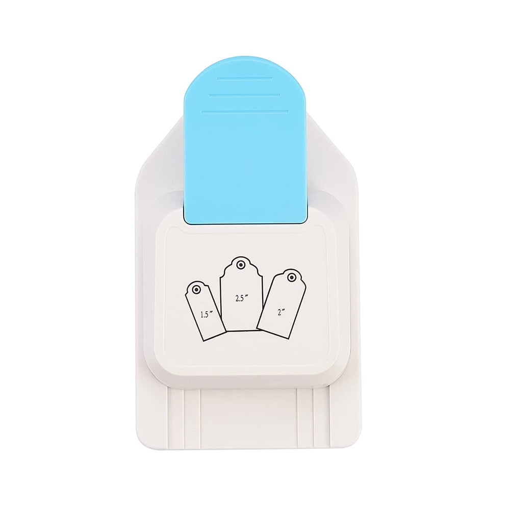 Tag Punch Gift Tag Puncher 3 in 1 Paper Craft Tag Punch Tag Shape Lever Action Craft Punch for
