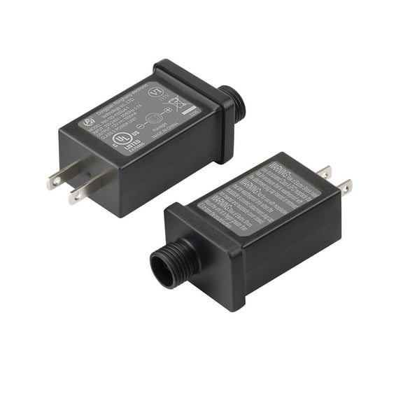 Replacement Yard Inflatable Adapter 12V 1.5A Class 2 Power Supply Low Voltage Transformer US Plug for Halloween Thanksgiving Christmas Inflatables
