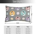 thumbnail image 4 of Kll Cute Geese Pillow Covers Envelope Closure,Super Soft And Cozy Fuzzy Fleece Pillow Case Cover 16"X24", 4 of 8