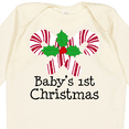 thumbnail image 4 of Inktastic Baby's 1st Christmas Candy Canes Boys or Girls Long Sleeve Baby Bodysuit, 4 of 5