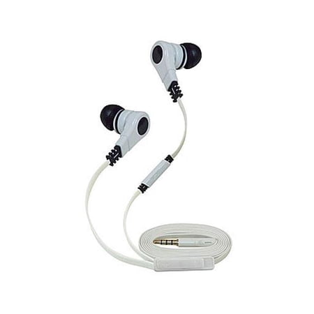 Super High Clarity 3.5mm Stereo Earbuds/ Headphone Compatible with LG Stylo 5 G8s ThinQ K20 (2019) W30 Pro W30 W10 (White) - w/ Mic & Volume Control + MND Stylus
