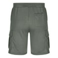 thumbnail image 6 of Viikei Men's Shorts in Trendy Designs,Men's Casual Solid Pants Drawstring Waist Athletic Gym Shorts with Pocket Gray L, 6 of 8