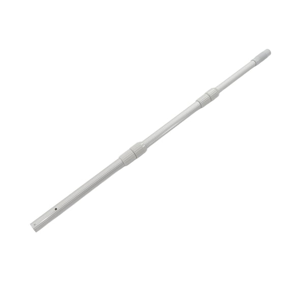 Pool Cleaner Telescopic Rod, Easy To Use Anti Deformation Rustproof High Hardness Pool Cleaning Fishing Net Rod For Maintain With Hanging Hole 64.5cm/2.5in,Without Hanging Hole