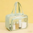thumbnail image 4 of Sac de Rangement de Voyage Séparation Sec et Humide Entraînement Physique et Sports Sac de Natation Imperméable Trousse de Toilette Sac de Voyage Trousse Cosmétique Portable en PVC, 4 of 6