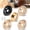 5-piece set, variant on Wood Carving Disc Set for 4in Angle Grinder – 5/8in Arbor Cutting Wheel Attachment for Wood Shaping and Carving Tool Use