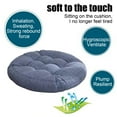 thumbnail image 4 of Btomtd Solid Color Chair Cushions with Thickened Filling, Versatile Seat Pads for Kitchen Dining Chairs, Durable Patio Seat Cushion for Indoor and Outdoor Use, Size 17", Blue, 4 of 6