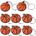 thumbnail image 1 of SOPOTUTU 10pcs Sports Keychain PVC Party Gift for Colleagues and Friends, 1 of 6