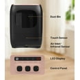 thumbnail image 5 of VicTsing Touchless Vacuum Automatic Dustpan, Automatic Touchless Stationary Vacuum with 2 Speeds, Hair Vacuum for Salons, Electric Dustpan for Pet Hair Floor Home Kitchen, Corded Canister Vacuum, 5 of 13
