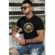 thumbnail image 2 of ABPHQTO Camiseta negra con gráfico DRINK WELL WITH OTHERS para hombre, 2 of 5