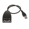thumbnail image 1 of Convertidor Gráfico de Vídeo Hugo Adaptador de vídeo USB a VGA, 1 of 7
