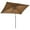 Café, variante sur Outsunny Parasol Inclinable pour Patio, Parasol de Jardin de Marché avec Manivelle Blanc Crème