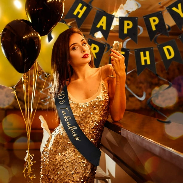 Gold dress for hot sale 50th birthday party