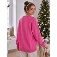 thumbnail image 7 of MOUSYA Christmas Sweatshirts for Women Christmas Tree Graphic Long Sleeve Shirts Xmas Sweater, 7 of 7