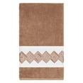 thumbnail image 2 of Linum Home Textiles Noah Turkish Cotton Embellished Bath Towel, 2 of 7