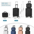 thumbnail image 2 of 2-Piece Luggage Set  Carry On Suitcase with 14" Makeup Case, 2 of 8