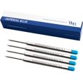 thumbnail image 1 of shiyou-Wordsworth and Black Ballpoint Pen Refills [Blue], Set of 4, Replaceable Refills - Medium Tip, Quick Drying Blue Ink, Standard Size Ballpoint Pens, Smooth Writing, 1 of 4