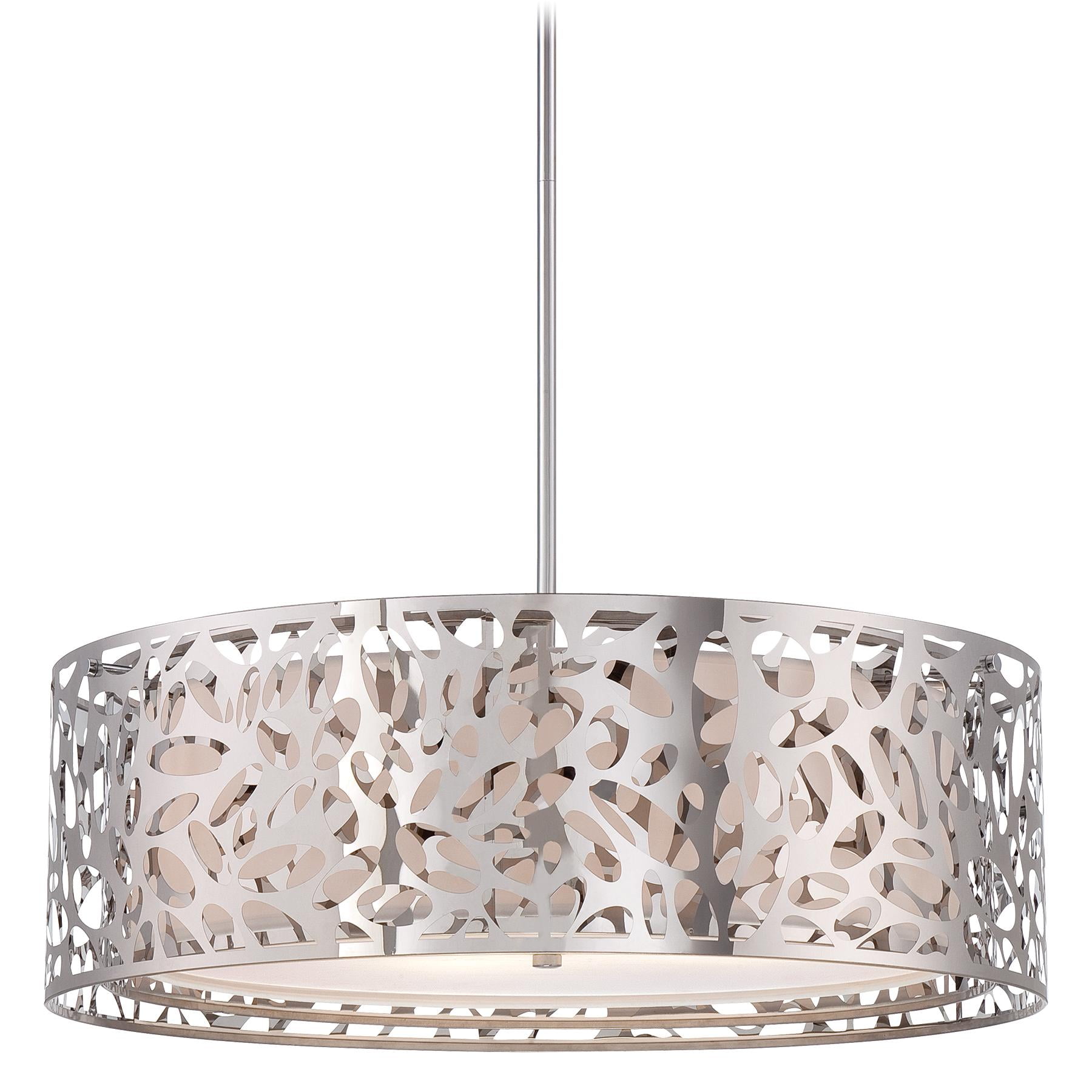 George Kovacs Layover P7986 077 Drum Pendant Light Com