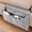 Light gray, variant on Bedside Caddy Felt Bed Organizer Hanging Storage Pocket for Dorm Bed