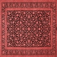 thumbnail image 1 of Ahgly Company Indoor Square Persian Red Traditional Area Rugs, 4' Square, 1 of 4