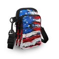 thumbnail image 3 of HELLHERO Vibrant Butterfly Tropical Theme Crossbody Sling Bag, Lightweight, Outdoor Holiday Travel, 3 of 7