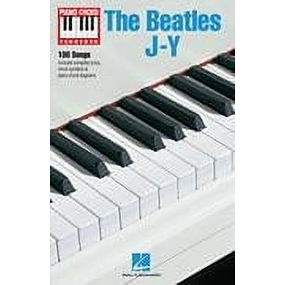 The Beatles J-Y-Piano Chord Songbook