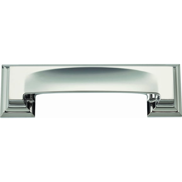 Atlas Homewares 339-PN Sutton Place Polished Nickel 4.9-Inch Bin Cup Pull