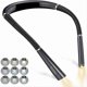 thumbnail image 1 of Glocusent Rechargeable Neck Reading Light, Lamp For Reading In Bed, 3 Colors, 6 Brightness Levels, Foldable Arms, Long Lifespan, Perfect For Reading, 1 of 5