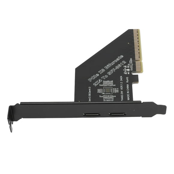 Oculink PCIe 4.0 X8 to Oculink Card High Speed Data Transfer 128 GT/s SFF 8612 Secure Connection External Graphics Card for NVMe SSD GPU EGPU