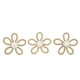 thumbnail image 1 of Broche de 3 uds., 6cm de ancho, colores bonitos, zapatos de flores, broche para bolso, accesorio de joyería para regalo, hebilla de perla de red amarilla, 1 of 8