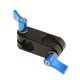 thumbnail image 1 of Bloque de Riel de Abrazadera de Varil en ángulo de 90 degree para de de Sistema de Soporte de Varil de 15 Mm Azul Yotijar Soporte de la abrazadera de la barra de la cámara, 1 of 7