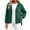 Army Green, variant on Jackets for Women with Hooded Long Sleeve Full Zip up Cinch Cuff Outerwear Jackets Loose Fitted Tops with Pockets