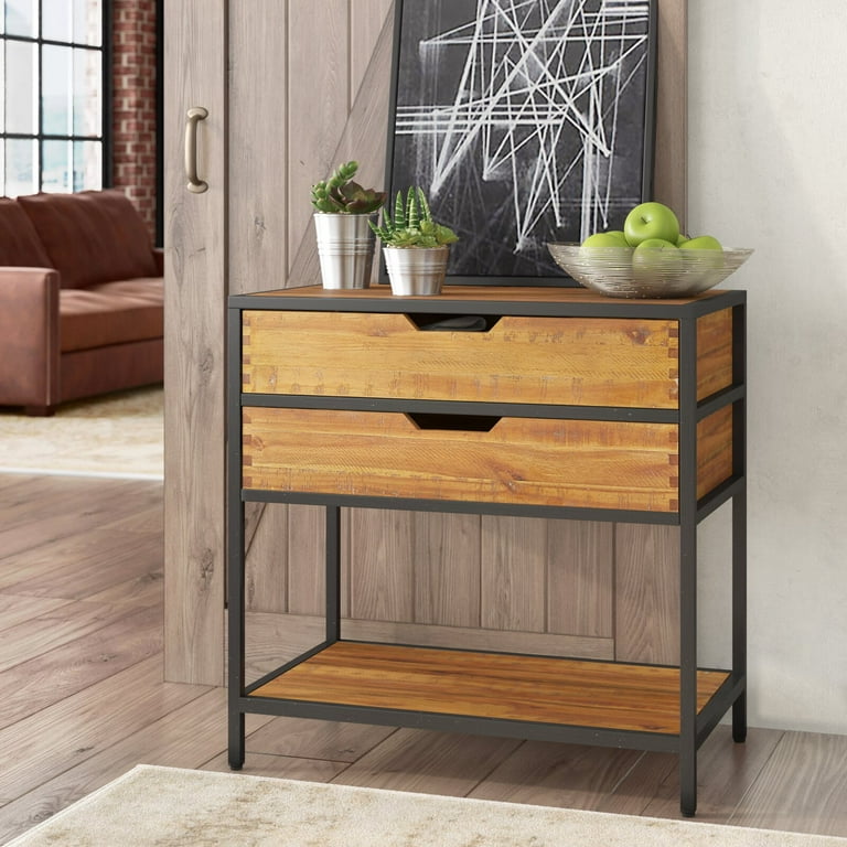 Ivana 2 Drawers Accent Chest 5 H x 28.5 W x 15.5 D