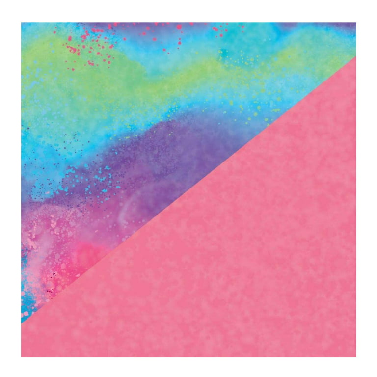 Cricut Infusible Ink Transfer Sheets - Watercolor Splash, Rainbow, Purple,  Pink