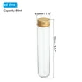 thumbnail image 2 of Unique Bargains 80ml Plastic Test Tubes with Screw Caps, 6Pcs 156x30mm Tubes for Party Decoration Lab Use, Gold Tone, 2 of 7
