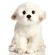 thumbnail image 1 of Peluche HollyHome Bichon Frise, cachorro de peluche, 33 cm, para niños, 1 of 8