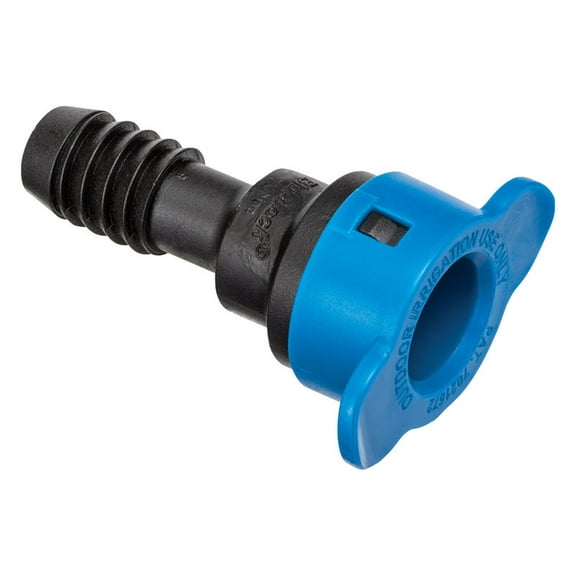 Orbit  Blu-Lock  1/2 in. Dia. x 2 in. L Barbed Adapter