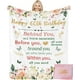 thumbnail image 1 of LHSHID Happy 60th Birthday Gifts for Women with Gifts Box Gifts for 60 Year Old Woman 60 Birthday Gifts Ideas for Her Gifts for Women Turning 60 Birthday Decorations Blanket (White) 30"x40", 1 of 7