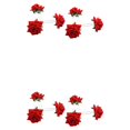 thumbnail image 3 of VONKY 6pack/lot Wide Application Wedding Flower With Fashionable Style Easy To Flower Hair Clips red 2Set, 3 of 6