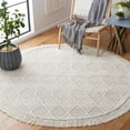 thumbnail image 2 of SAFAVIEH Natura Jaden Diamond Area Rug, Ivory/Brown, 5' x 8', 2 of 8